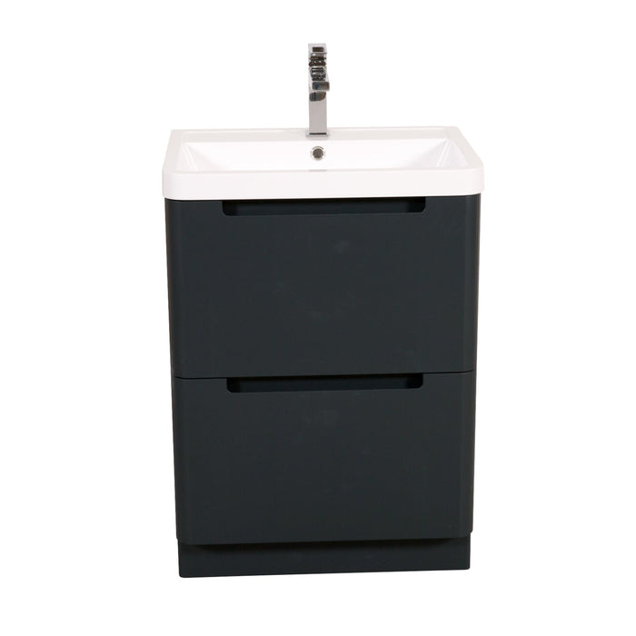 Tailored Monza 2 Drawer Floorstanding Vanity Unit with Basin