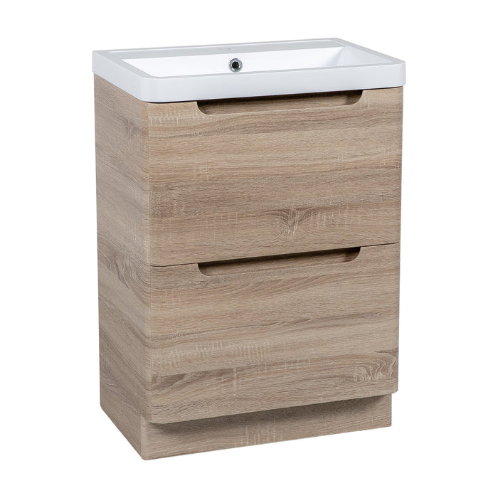 Tailored Monza 2 Drawer Floorstanding Vanity Unit with Basin
