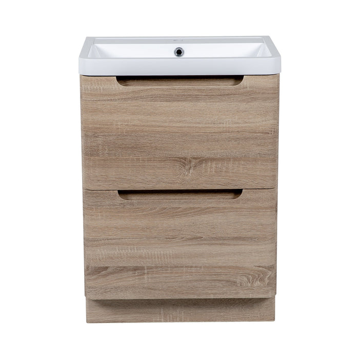 Tailored Monza 2 Drawer Floorstanding Vanity Unit with Basin