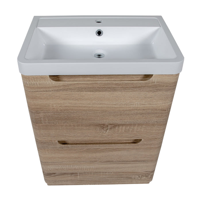 Tailored Monza 2 Drawer Floorstanding Vanity Unit with Basin