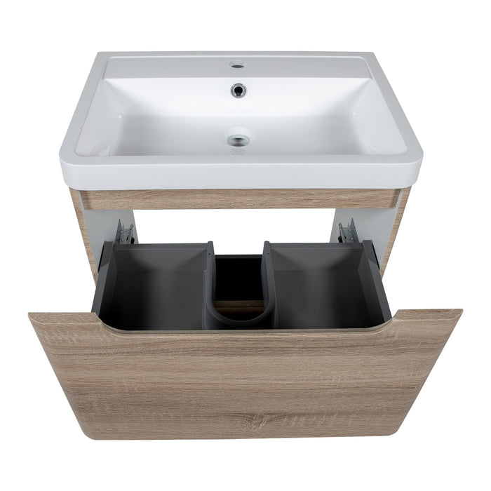 Tailored Monza 2 Drawer Floorstanding Vanity Unit with Basin