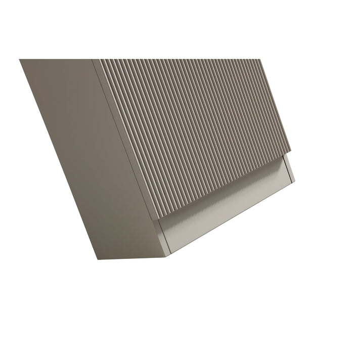 Tailored Flauto Mini 1 Door Cloakroom Floorstanding Vanity Unit with Ceramic Basin