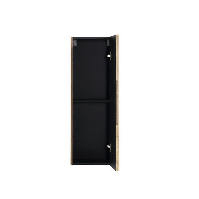 Tailored Flauto 1 Door Wall Hung Medium Storage Unit - 300mm Wide