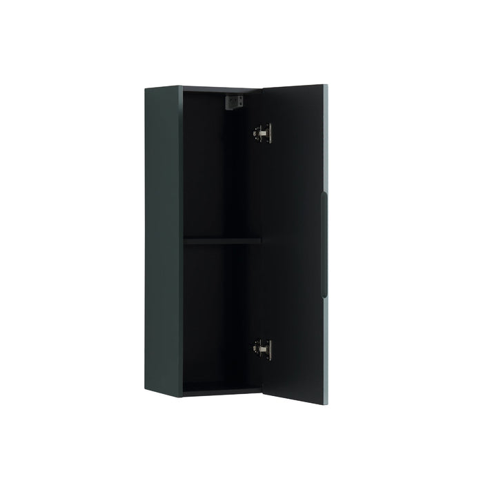 Tailored Flauto 1 Door Wall Hung Medium Storage Unit - 300mm Wide