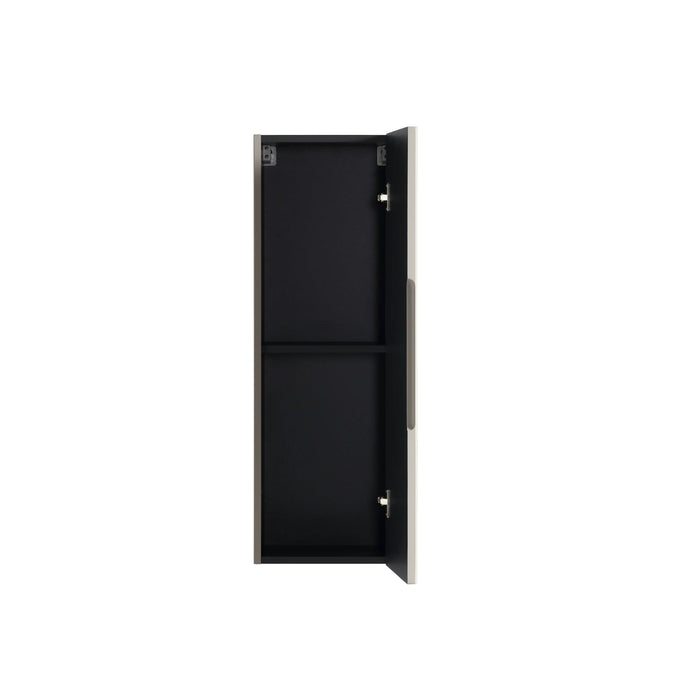 Tailored Flauto 1 Door Wall Hung Medium Storage Unit - 300mm Wide