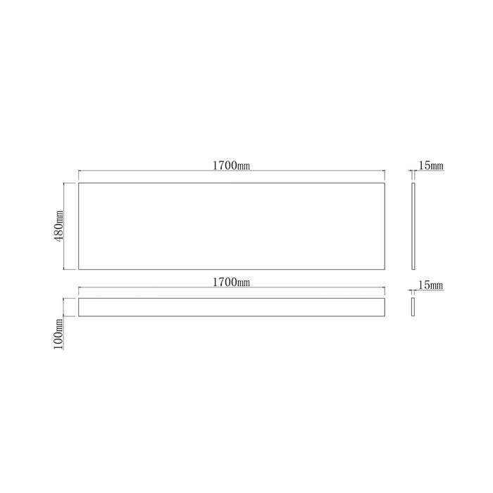 Tailored Waterproof PVC Front Bath Panel & Plinth
