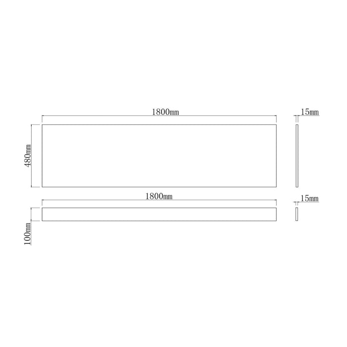 Tailored Waterproof PVC Front Bath Panel & Plinth
