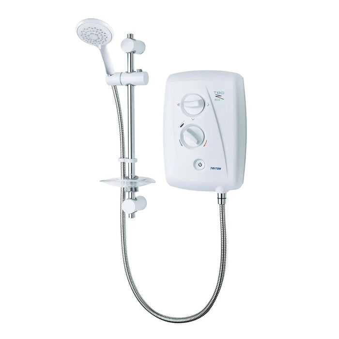 Triton T80Z 8.5kW Fast-Fit Eco Electric Shower - White