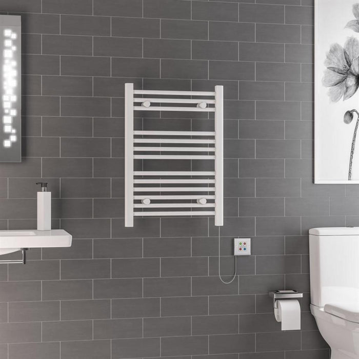Eastbrook Biava Dry Element Straight Ladder Electric Towel Rail