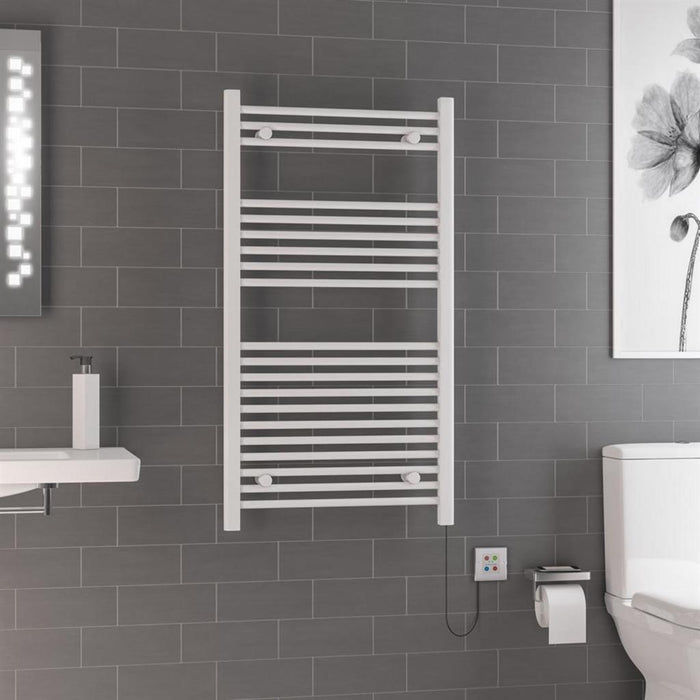 Eastbrook Biava Dry Element Straight Ladder Electric Towel Rail