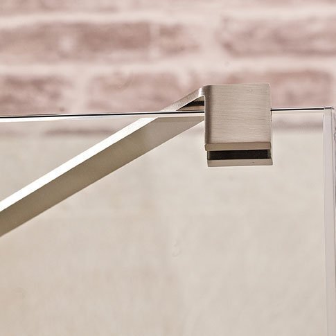 Roman Liberty Hinged Shower Door With Hinged Inline And Side Panel 10mm