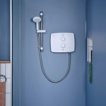 Triton T90ER 9kW Pumped Electric Shower - White/Chrome