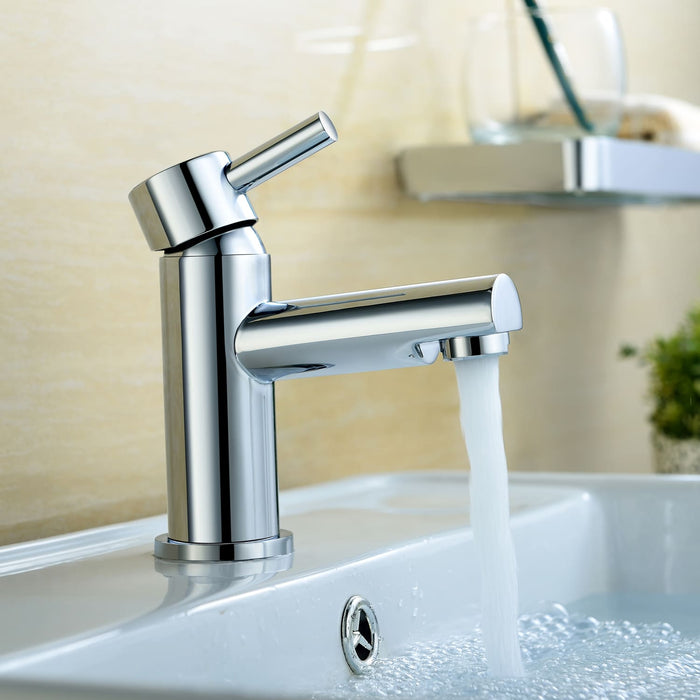 Tailored Harlech Mono Basin Mixer Tap with Free Waste - Chrome