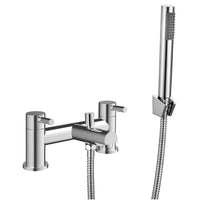 Tailored Harlech Bath Shower Mixer Tap with Handset - Chrome