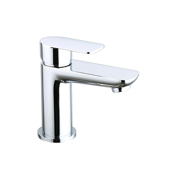 Tailored Barmouth Mini Mono Basin Mixer Tap with Free Waste - Chrome