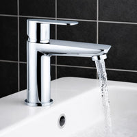 Tailored Barmouth Mono Basin Mixer Tap with Free Waste - Chrome