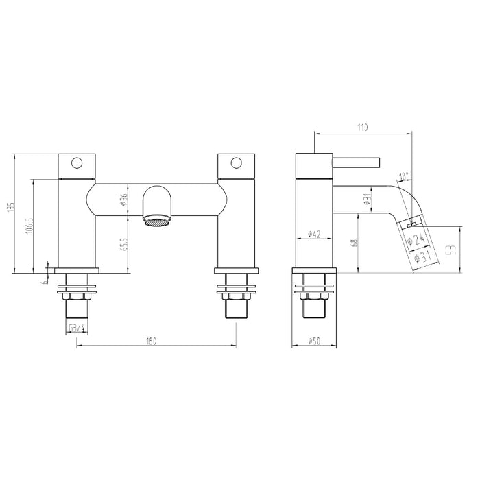 Tailored Chepstow Bath Filler Tap