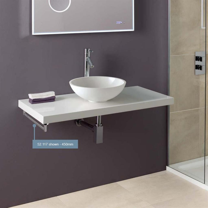 Eastbrook Single Towel Bar - Chrome
