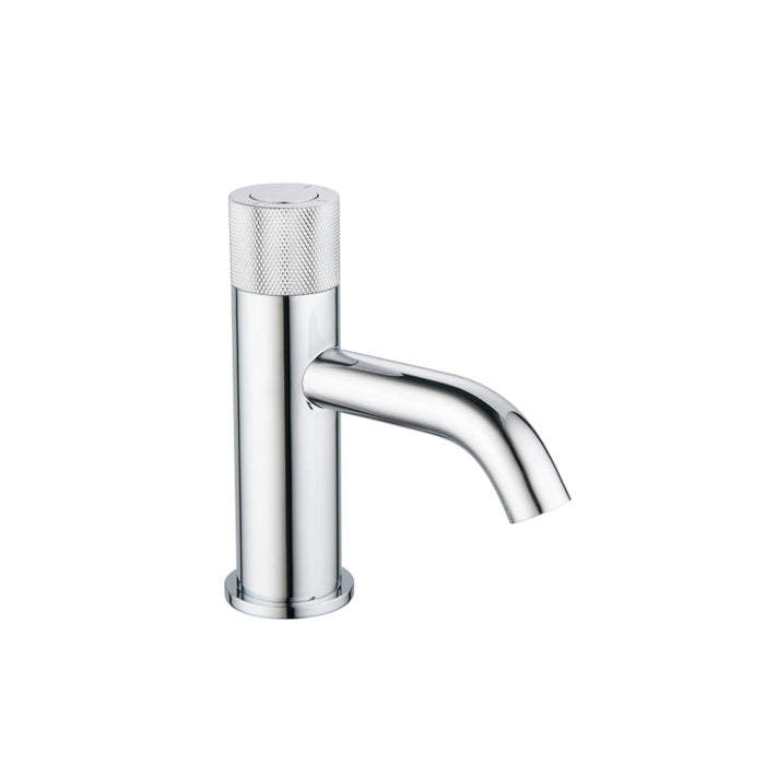 Tailored TB+ Redondo Round Push Button Basin Mixer Tap with Free Waste