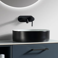 Tailored TB+ Redondo Round ECO Control/Cold Water Start Wall Mounted Basin Mixer Tap
