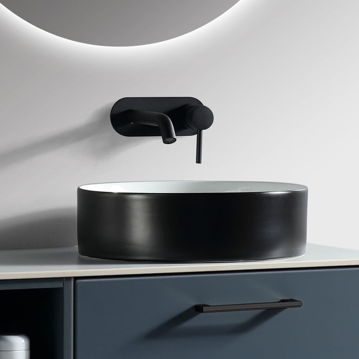 Tailored TB+ Redondo Round ECO Control/Cold Water Start Wall Mounted Basin Mixer Tap
