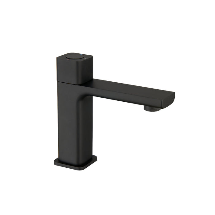 Tailored TB+ Quadrado Square Push Button Basin Mixer Tap with Free Waste