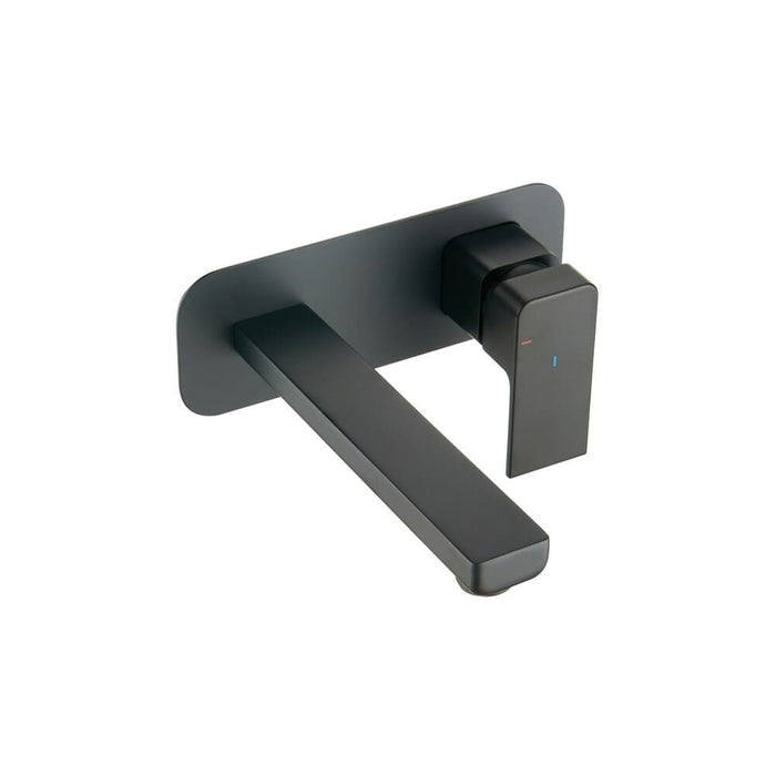Tailored TB+ Quadrado Square ECO Control/Cold Water Start Wall Mounted Basin Mixer Tap