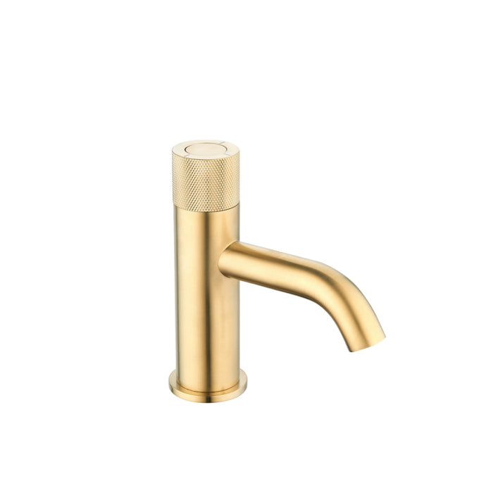 Tailored TB+ Redondo Round Push Button Basin Mixer Tap with Free Waste
