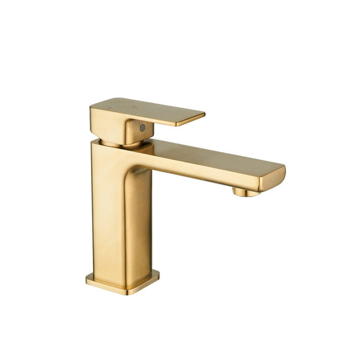 Tailored TB+ Quadrado Square ECO Control/Cold Water Start Basin Mixer Tap with Free Waste