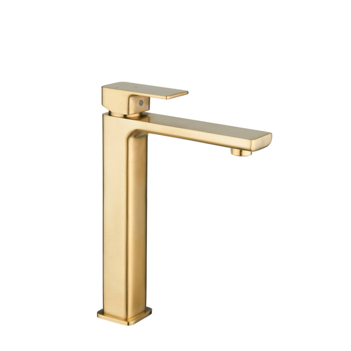 Tailored TB+ Quadrado Square ECO Control/Cold Water Start Tall Basin Mixer Tap