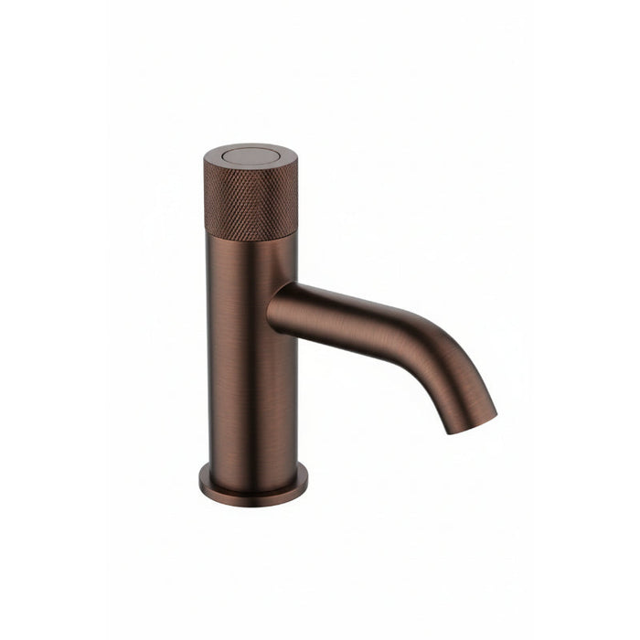 Tailored TB+ Redondo Round Push Button Basin Mixer Tap with Free Waste