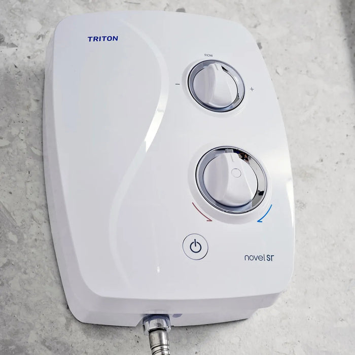 Triton Novel SR DuElec Thermostatic Power Shower