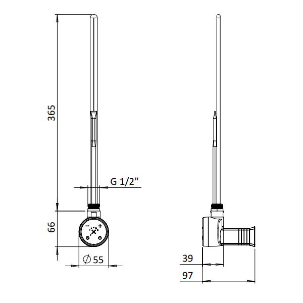Crosswater Radiator Heating Element