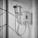 Triton Aspirante Electric Shower - 9.5kW - Brushed Steel