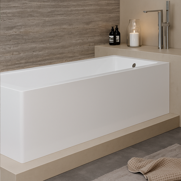 Tailored Plumb Essentials Portofino Single Ended Bath - 1700mm x 700mm