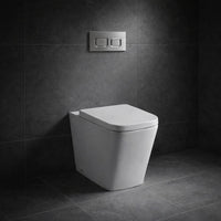 Tailored Milan Rimless Back To Wall Toilet with Soft Close Seat