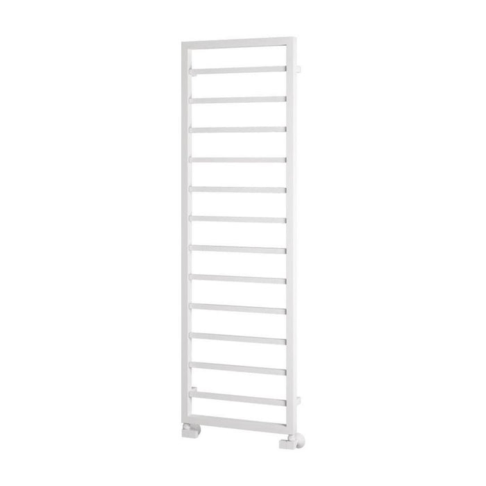 Eastbrook Ryton Vertical Designer Heated Towel Rail - Matt White