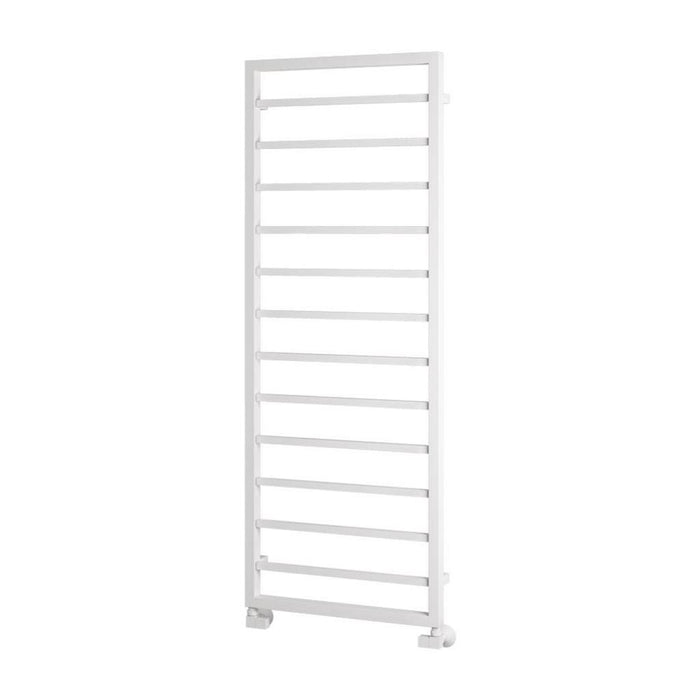 Eastbrook Ryton Vertical Designer Heated Towel Rail - Matt White