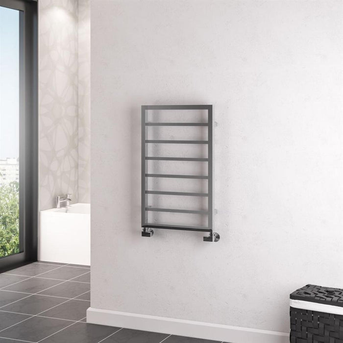Eastbrook Ryton Vertical Designer Heated Towel Rail - Chrome