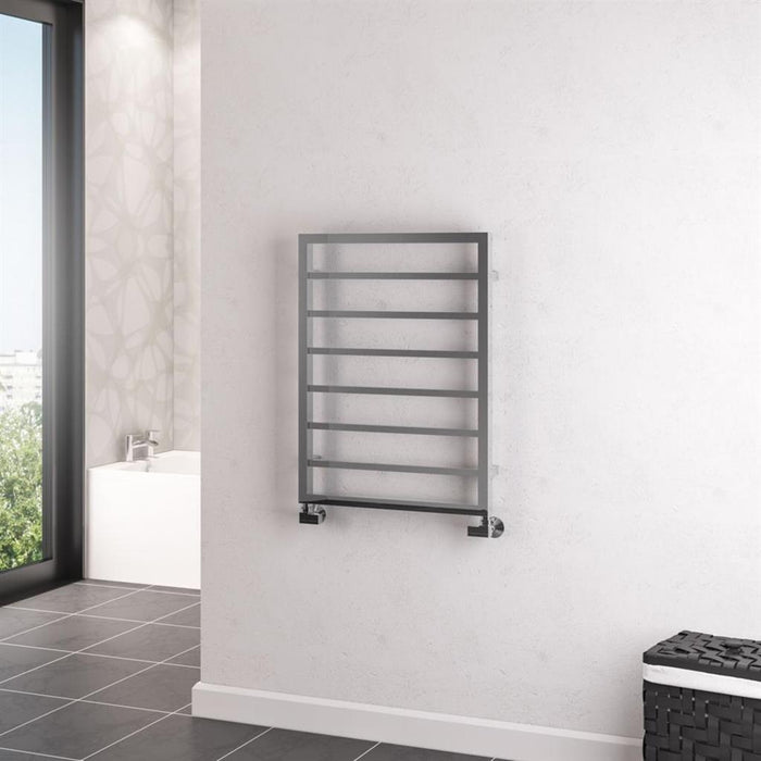 Eastbrook Ryton Vertical Designer Heated Towel Rail - Chrome