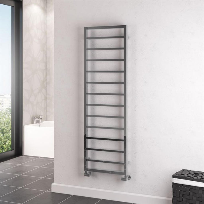Eastbrook Ryton Vertical Designer Heated Towel Rail - Chrome