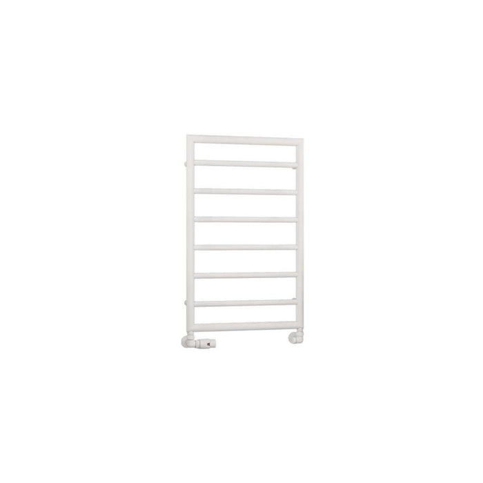 Eastbrook Kenilworth Vertical Designer Heated Towel Rail - Matt White