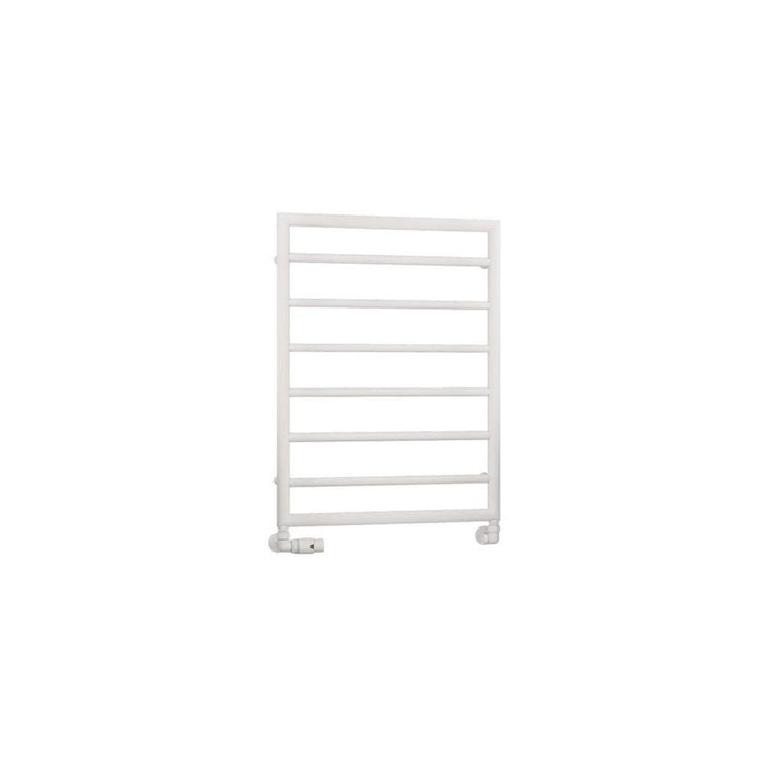 Eastbrook Kenilworth Vertical Designer Heated Towel Rail - Matt White