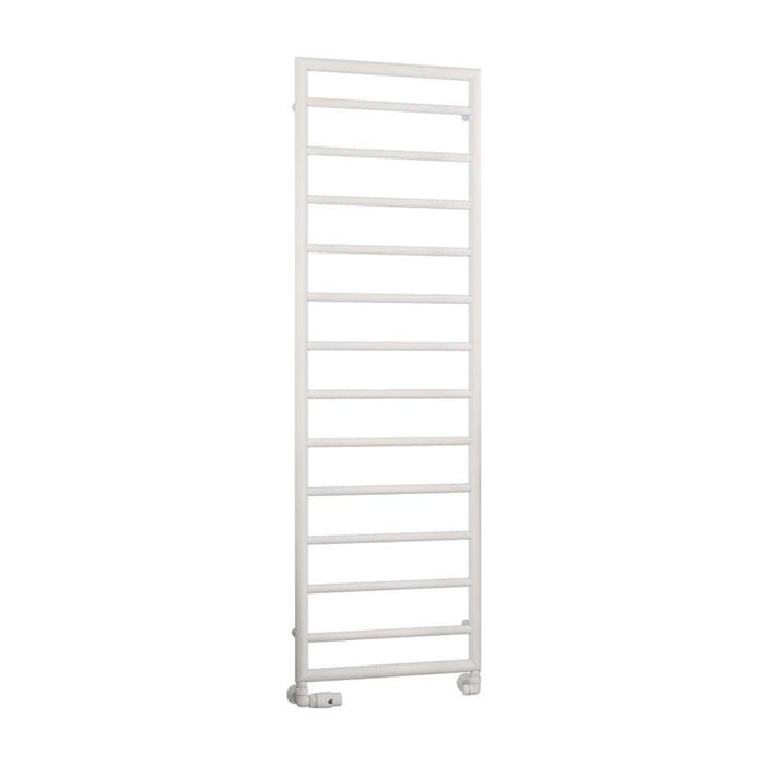 Eastbrook Kenilworth Vertical Designer Heated Towel Rail - Matt White