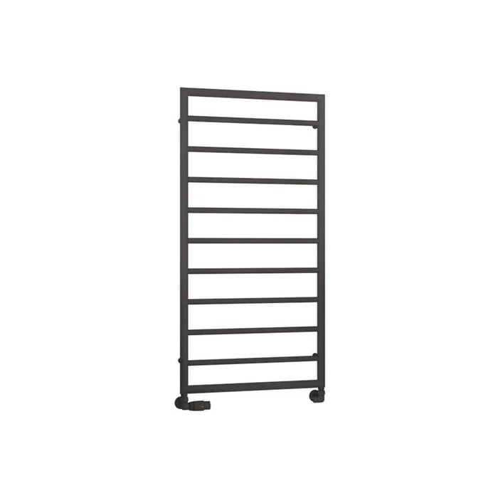 Eastbrook Kenilworth Vertical Designer Heated Towel Rail - Matt Anthracite