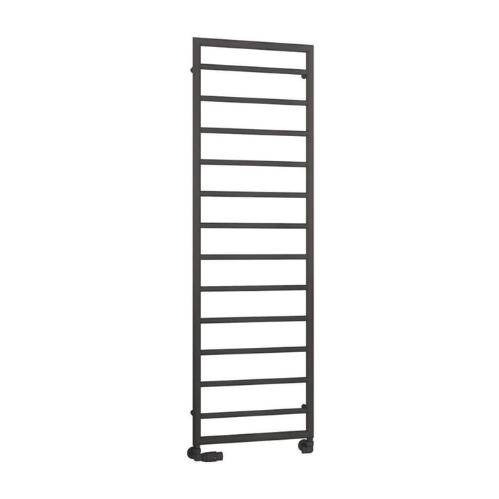 Eastbrook Kenilworth Vertical Designer Heated Towel Rail - Matt Anthracite