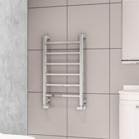 Eastbrook Loxley Vertical Designer Heated Towel Rail - Chrome