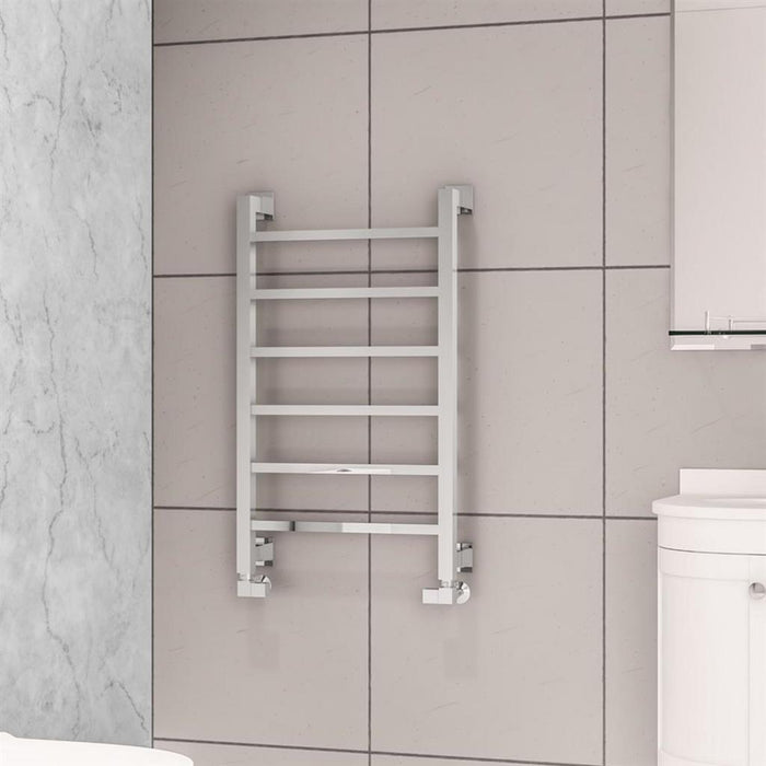 Eastbrook Loxley Vertical Designer Heated Towel Rail - Chrome