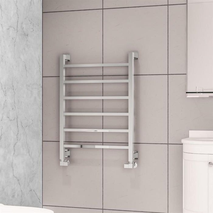 Eastbrook Loxley Vertical Designer Heated Towel Rail - Chrome