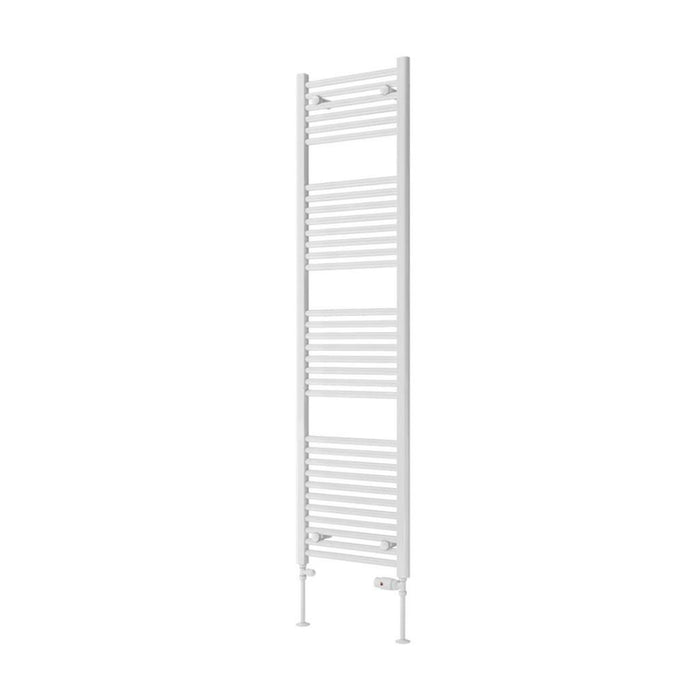 Eastbrook Biava Multirail HV Vertical Straight Heated Towel Rail - Gloss White